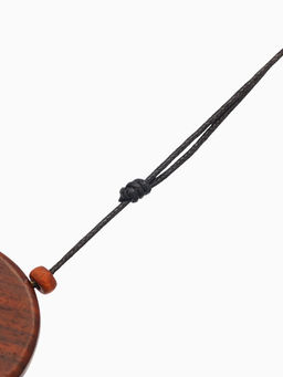 Кулон «Кольца», дерево соно