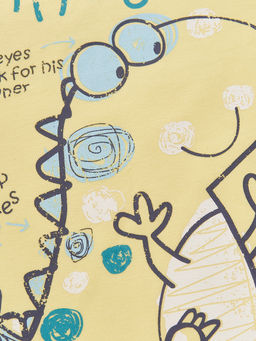 Пижама UD 1057 желтый/голубой