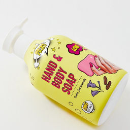 WOW FRAU! Мыло для рук и тела / Tonka Jacaranda, 500 мл  фото 3