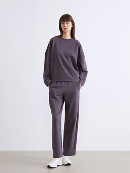 Bisiklet Yaka Kad?n Sweatshirt