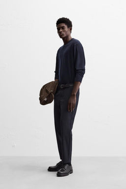 TEXTURED COMFORT TROUSERS - Zara фото 39