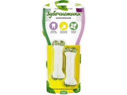 Лакомство Зубочистики д/с Косточки жевательные средние 2, 100 упак кор