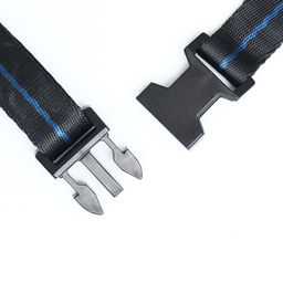 Намордник для собак №4 с трехсторонним ремешком, каучук, ДН 9 см, ОМ 31,5 см, чёрный - Пижон фото 4