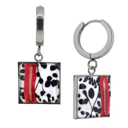 Серьги из муранского стекла SCARLET LAW LS3463