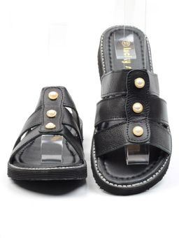 08-K18 BLACK Сандалии женские (натуральная кожа) - Фабричный китай фото 14