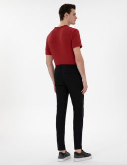 Siyah Klasik Jogger Pantolon