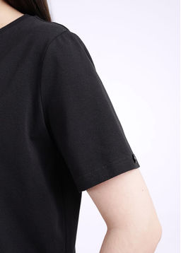 CLE LF010бк Футболка жен. ЧБ база чёрный - Clever wear фото 5