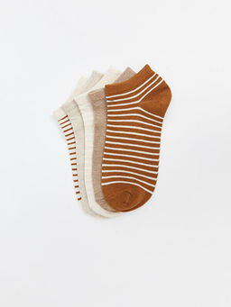 ?izgili Kad?n Patik ?orap 5li