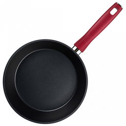 Сковорода с антипригарным покрытием д24см Грейси, h7,5см, s2,8мм, дно д14,5см, s4,9мм, глубокая, кованный алюминий, бакелитовая ручка c покрытием soft touch, TalleR (Китай) Подходит для всех видов плит, включая индукционную. - Домашняя мода фото 4