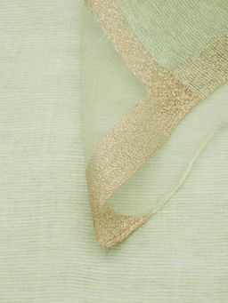 Палантин жен. шелк+шерсть+каш+люр 68х190 SZ75-8381-14 - Eleganzza фото 2