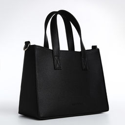 Сумка женская TEXTURA, тоут, средний размер, цвет чёрный  фото 3