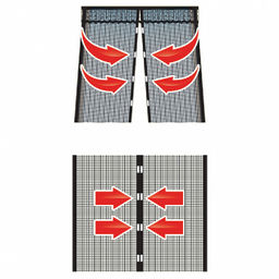 Сетка москитная цветок 100*220см УТ-4005 - Delta фото 12