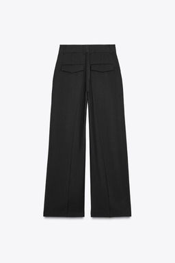 DOUBLE PLEAT TROUSERS WITH FLAPS - Zara фото 14