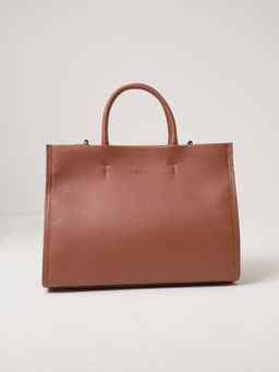 Сумка кожаная шоппер Deboro 30638 коппер