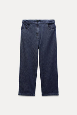 ZW COLLECTION BARREL MID-RISE JEANS - Zara фото 7