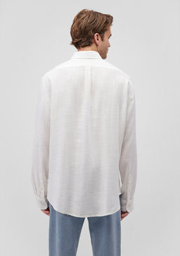 Beyaz Gomlek - Mavi фото 4