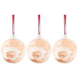 НАБОР ЕЛОЧНЫХ ШАРОВ ИЗ 3-Х ШТ КОЛЛЕКЦИЯ КОСМОС ДИАМЕТР=10 СМ