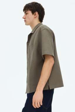 Camisa resort gofrada Relaxed Fit - H&m фото 7