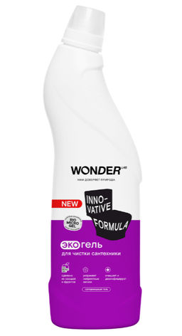 WONDER LAB Экогель для чистки сантехники 0,75 л  фото 2
