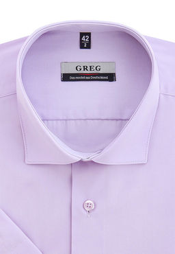 Сорочка мужская короткий рукав GREG 720/109/LV/ZV