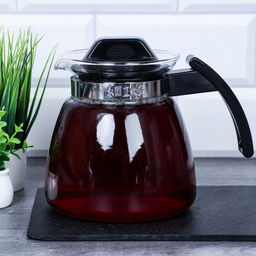 Чайник 1000 мл жаропрочное стекло / YG-J1000 /уп 24 / - Галеонтрейд фото 6