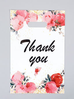 Цена за 50 шт. Пакет полиэтиленовый с вырубной ручкой "Пастель" 20 х 30 см 60 мкм