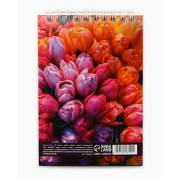 Цена за 10 шт. Блокнот А6, 40 л. В клетку. Обложка картон «Ты прекрасна»