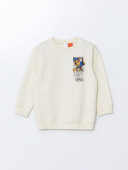 Paw Patrol Bask?l? Erkek ?ocuk Sweatshirt ve E?ofman Alt 2li