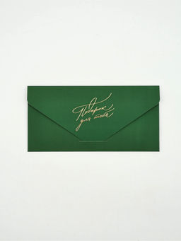 Цена за 2 шт. Конверт подарочный «Яркие цветы», софт-тач, тиснение, 19×9 см