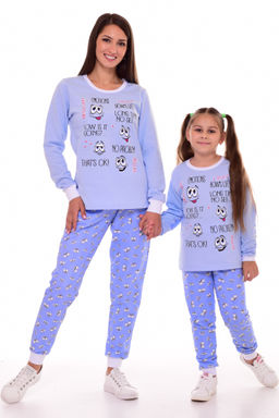 Пижама женская 1-174б (лазурь)