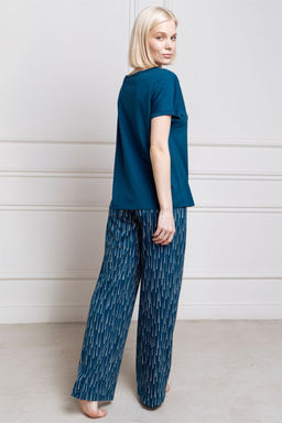 БРЮКИ ЖЕНСКИЕ (ПИЖАМНЫЕ) арт. 5712W-50082.3H-069б - Almando melado фото 3