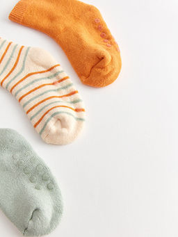 ?izgili Erkek Bebek Soket ?orap 3l? - Waikiki фото 3