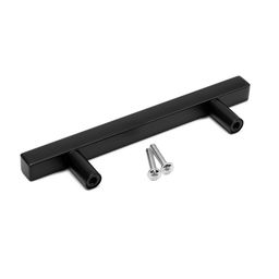 Ручка-рейлинг квадрат CAPPIO, м/о 96 мм, L=150 мм, цвет черный