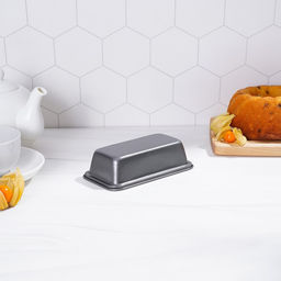 Форма для выпечки Доляна «Жаклин», 15.5×8.5 см, антипригарное покрытие, чёрная