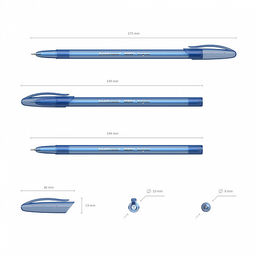 Цена за 50 шт. Ручка шариковая ErichKrause Neo® Stick Original 0.7, Super Glide Technology, цвет чернил черный (в коробке по 50 шт.)  фото 24