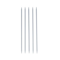 Спицы GAMMA 5-ти компл. чулочные KN5 алюминий d 3.5 мм 20 см 5 шт с покрытием  фото 4