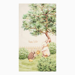 Полотенце кух.Этель Ёжик с зайчиком 40х70 см, 100% хл, 190г/м2  фото 2