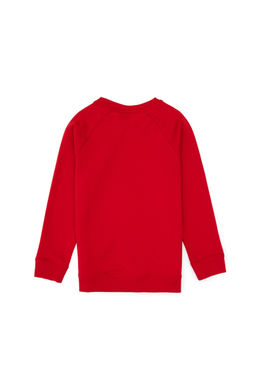 Erkek _ocuk K_rm_z_ Basic Bisiklet Yaka Sweatshirt - U.s. polo assn фото 2