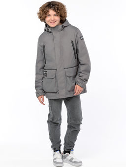Куртка 4м3725 серый - Nikastyle фото 2
