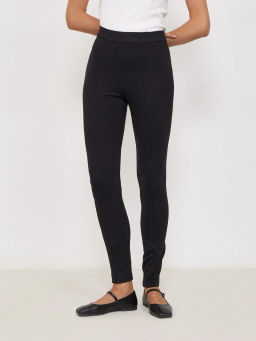 Брюки зауженного кроя D338/lava - Emka фото 4