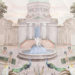 Скатерть Этель Райский сад d=150 +/-3 см  фото 8