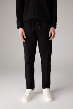 Брюки Jogger скинни из габардина - Defacto фото 3