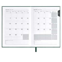 Ежедневник датированный 2024 ESCALADA, А6+, 176 л., арт. 63796/ 20 САРИФ-ЭКОНОМ ЗЕЛЁНЫЙ  фото 8