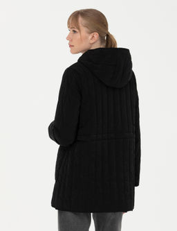 Siyah Kap__onlu Mont - Pierre cardin фото 5