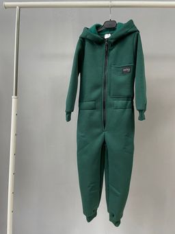 Футер 3х нитка С НАЧЕСОМ комбинезон с капюшоном - Knitka wear фото 2