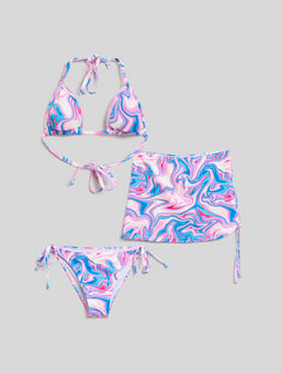 ACOOLA /  Костюм купальный детский для девочек Iskorka разноцветный