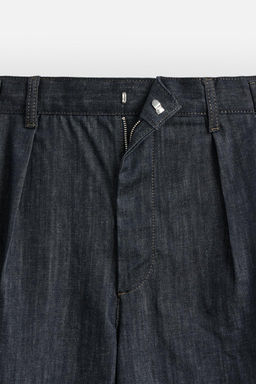 PLEATED WIDE-LEG JEANS - Zara фото 10