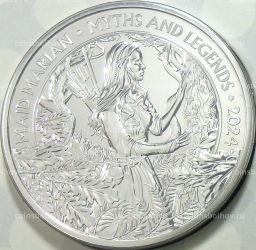 5 фунтов 2024 года Великобритания Мифы и Легенды Дева Мариан (в блистере)
