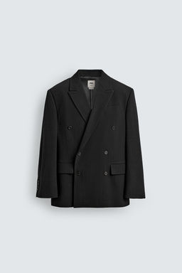 LIMITED EDITION DOUBLE-BREASTED PINSTRIPE SUIT BLAZER - Zara фото 8
