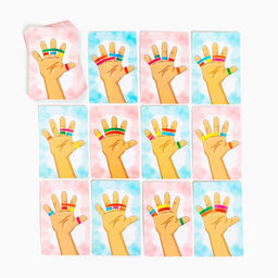 Настольная игра Тянучки на ручки, 30 карт, 36 резинок, 5+ - Лас Играс фото 3